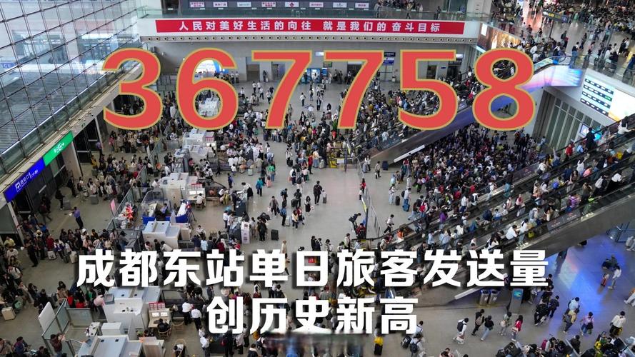 创新高!假期首日成都东站发送旅客29.15万人次