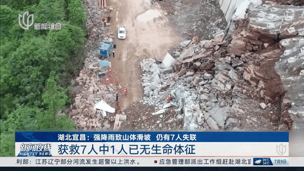 湖北黄梅山体滑坡:被埋10小时!八旬老人被救出